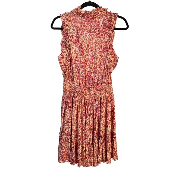Poupette St. Barths Floral Triny Dress Size M - Picture 4 of 16